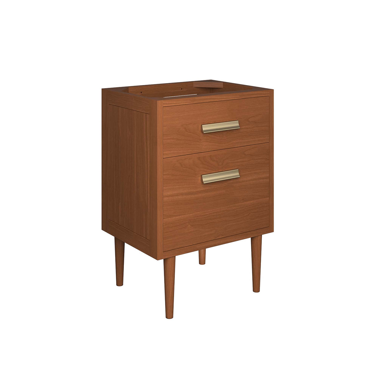 Cassia 24" Teak Wood Bathroom Vanity Cabinet by Modway