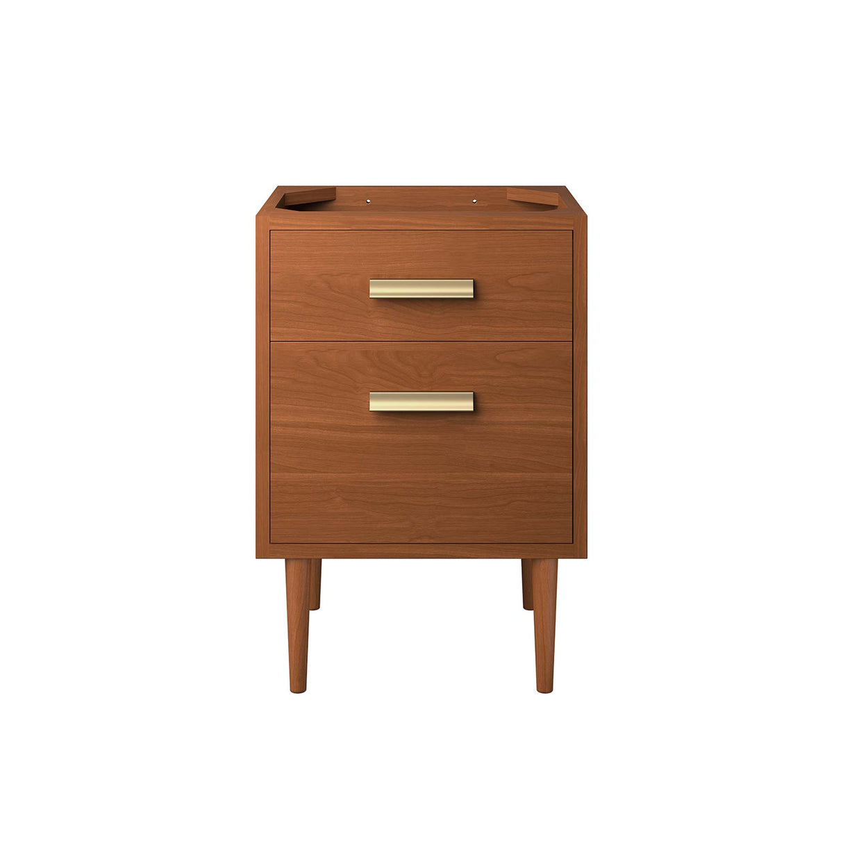 Cassia 24" Teak Wood Bathroom Vanity Cabinet by Modway
