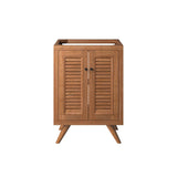 Birdie 24" Teak Wood Bathroom Vanity Cabinet (Sink Basin Not Included) by Modway