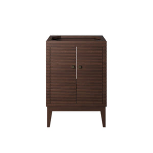 Ledger 24" Walnut Wood Bathroom Vanity Cabinet by Modway