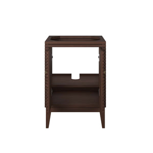 Ledger 24" Walnut Wood Bathroom Vanity Cabinet by Modway