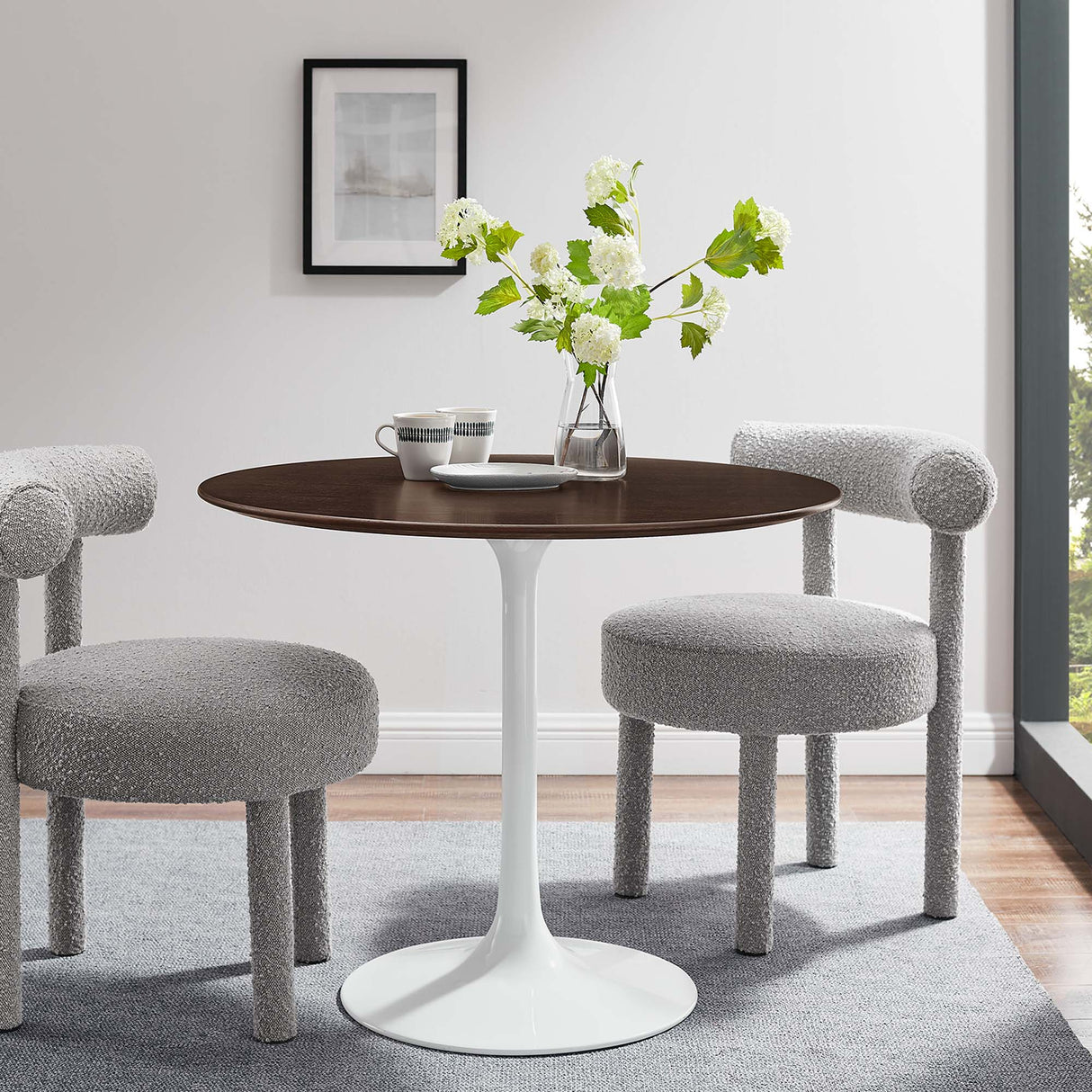 Lippa 36" Round Wood Dining Table by Modway