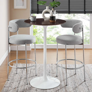 Lippa 28" Round Wood Bar Table by Modway