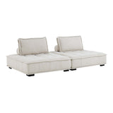 Saunter 2-Piece Tufted Fabric Loveseat by Modway