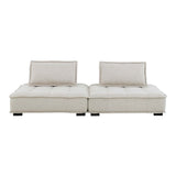 Saunter 2-Piece Tufted Fabric Loveseat by Modway