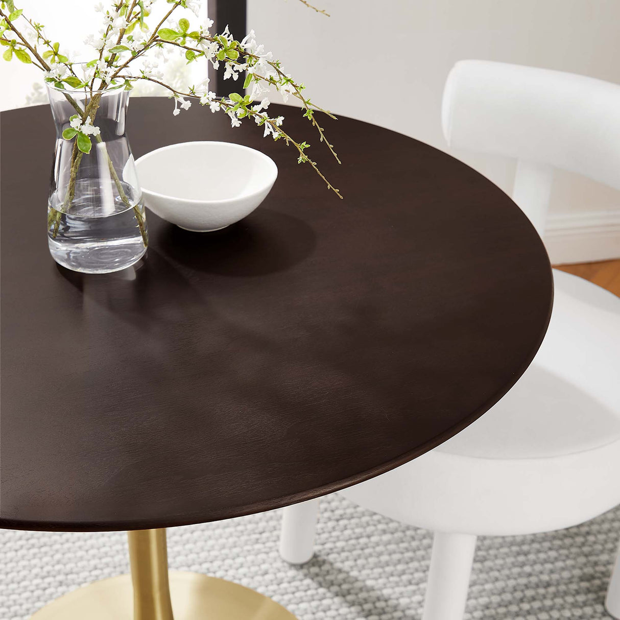 Lippa 36" Round Wood Dining Table by Modway