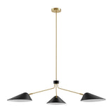 Journey 3-Light 14" Arm Pendant by Modway