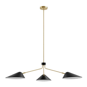 Journey 3-Light 14" Arm Pendant by Modway