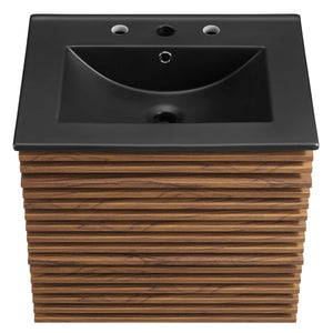 Render 24" Wall-Mount Bathroom Vanity by Modway