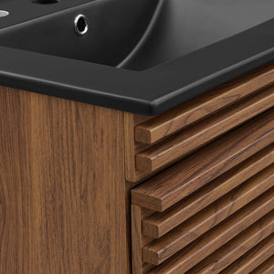 Render 24" Wall-Mount Bathroom Vanity by Modway