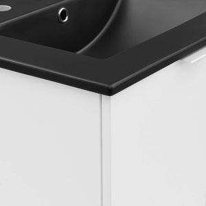 Maybelle 24" Wall-Mount Bathroom Vanity by Modway