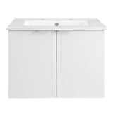 Maybelle 24" Wall-Mount Bathroom Vanity by Modway