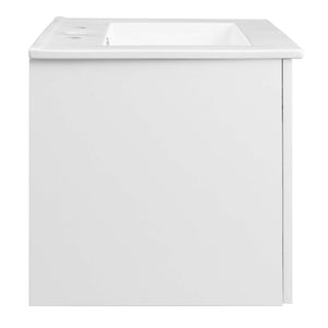 Maybelle 24" Wall-Mount Bathroom Vanity by Modway