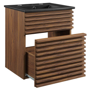 Render 18" Wall-Mount Bathroom Vanity by Modway