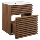 Render 18" Wall-Mount Bathroom Vanity by Modway