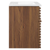 Render 18" Wall-Mount Bathroom Vanity by Modway