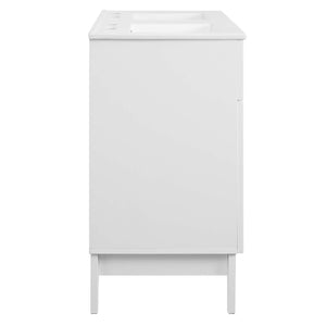 Isle 48" Double Bathroom Vanity Cabinet by Modway