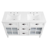 Isle 48" Double Bathroom Vanity Cabinet by Modway