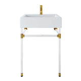 Redeem 24" Acrylic Wall-Mount Bathroom Vanity by Modway