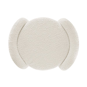 Nebula Boucle Upholstered Ottoman by Modway