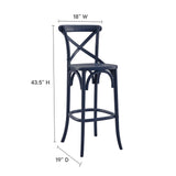 Gear Bar Stool by Modway