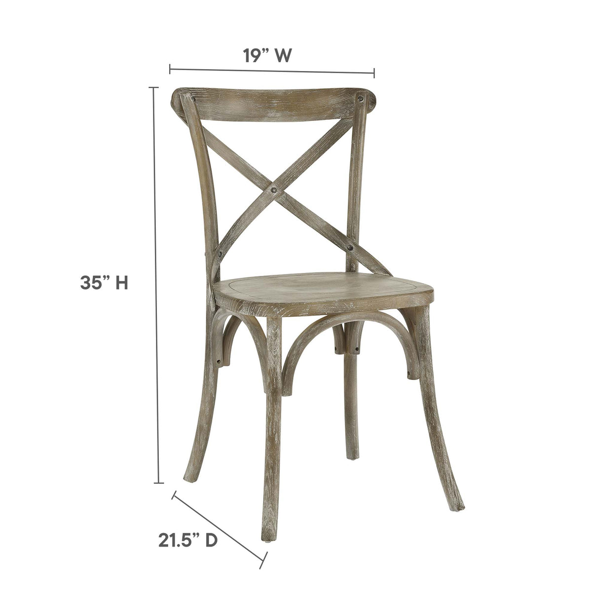 Gear Dining Side Chair by Modway