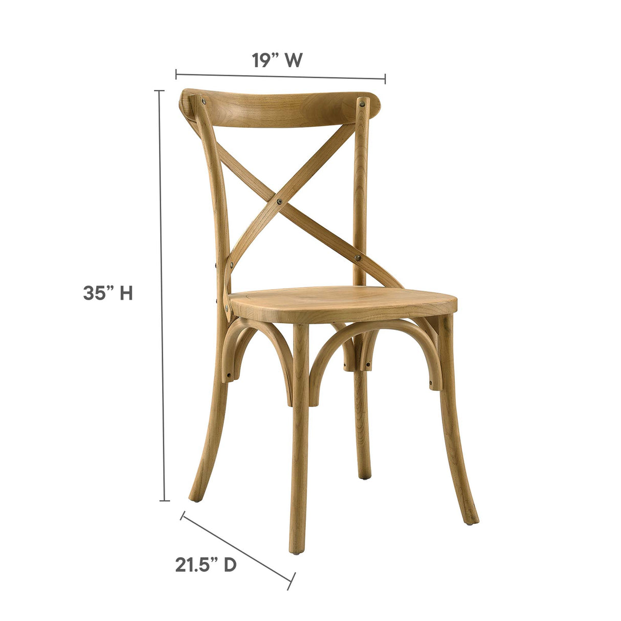 Gear Dining Side Chair by Modway