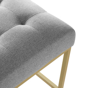 Privy Upholstered Fabric Counter Stool Set of 2 by Modway