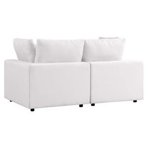 Commix Overstuffed Outdoor Patio Loveseat by Modway