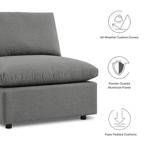 Commix 5-Piece Outdoor Patio Sectional Sofa by Modway