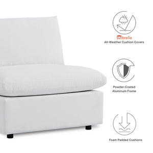 Commix 5-Piece Sunbrella Outdoor Patio Sectional Sofa by Modway