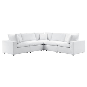 Commix 5-Piece Sunbrella Outdoor Patio Sectional Sofa by Modway