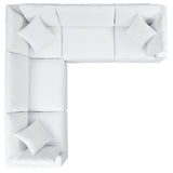 Commix 5-Piece Sunbrella Outdoor Patio Sectional Sofa by Modway