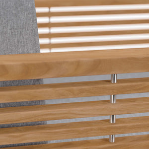 Carlsbad Teak Wood Outdoor Patio Armchair by Modway