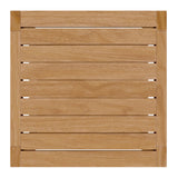 Carlsbad Teak Wood Outdoor Patio Side Table by Modway