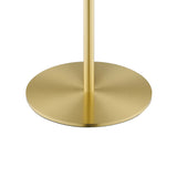 Reprise Glass Sphere Glass and Metal Table Lamp by Modway