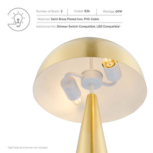 Selena Metal Table Lamp by Modway