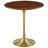 Lippa 20" Round Wood Side Table by Modway