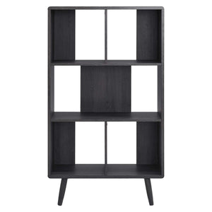 Transmit 5 Shelf Wood Grain Bookcase by Modway