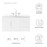 Vitality 36" Bathroom Vanity by Modway