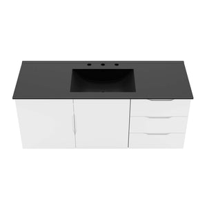 Vitality 48" Single Sink Bathroom Vanity by Modway