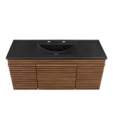 Render 48" Wall-Mount Bathroom Vanity by Modway