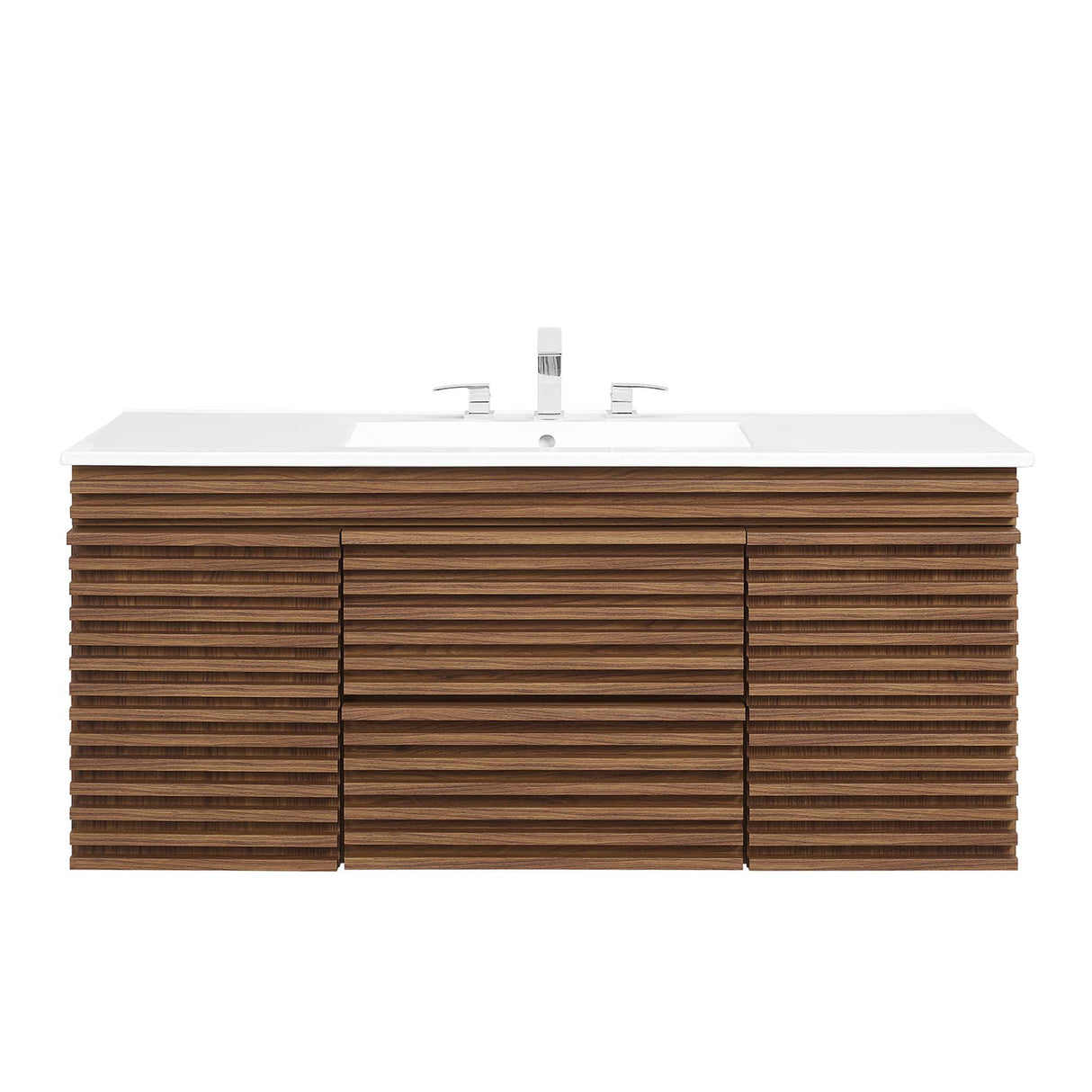 Render 48" Wall-Mount Bathroom Vanity by Modway