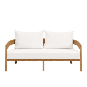 Brisbane 3-Piece Teak Wood Outdoor Patio Set by Modway