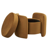 Nebula Upholstered Performance Velvet Ottoman by Modway