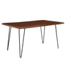 Ardor 60" Live Edge Acacia Wood Dining Table by Modway