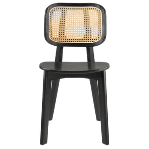 Habitat Wood Dining Side Chair Set of 2 by Modway