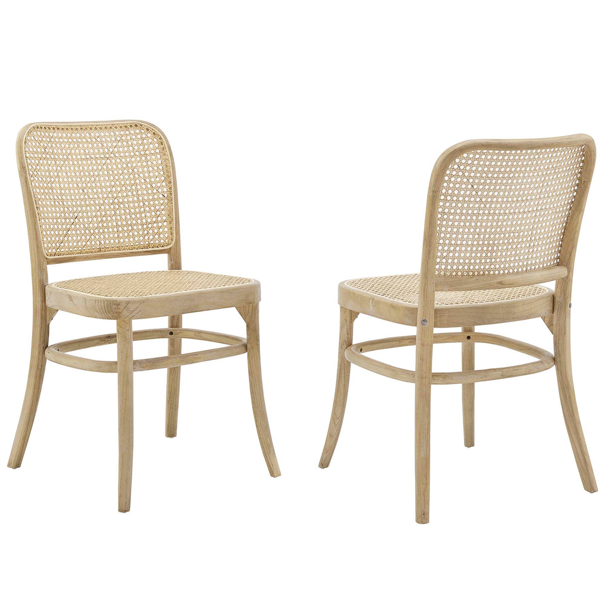 Winona Wood Dining Side Chair Set of 2 by Modway
