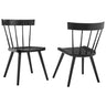 Sutter Wood Dining Side Chair Set of 2 by Modway