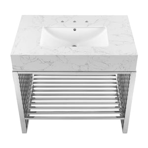 Gridiron 36" Bathroom Vanity by Modway